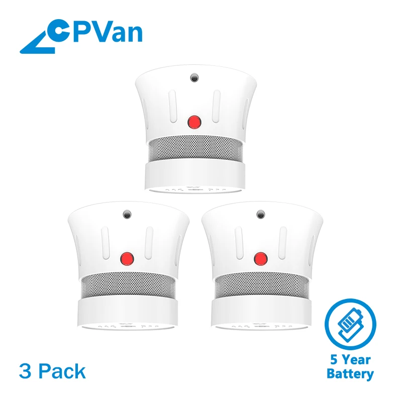 CPVAN независимый пожарный детектор дыма домашняя высокочувствительная система