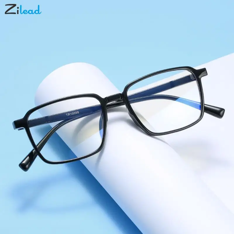 

Очки Zilead с защитой от синего света для мужчин и женщин, винтажные Компьютерные аксессуары для зрения, оптическое стекло, простые игровые очк...