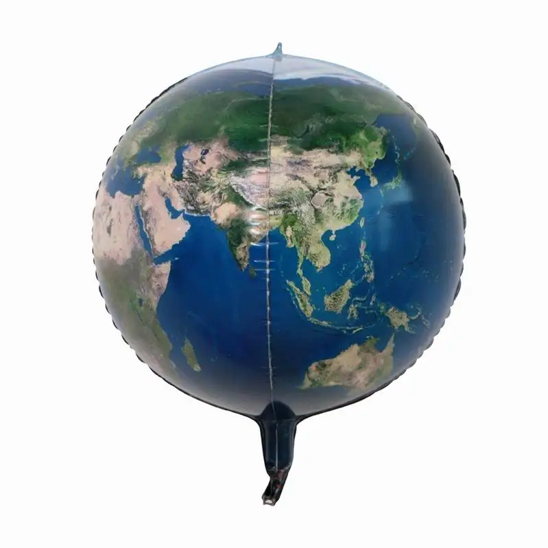 22 inch 4D Round Space Earth Dawn Starry Sky Aluminum Foil Balloon Wedding Decoration Birthday Party Helium Ballon Supplies