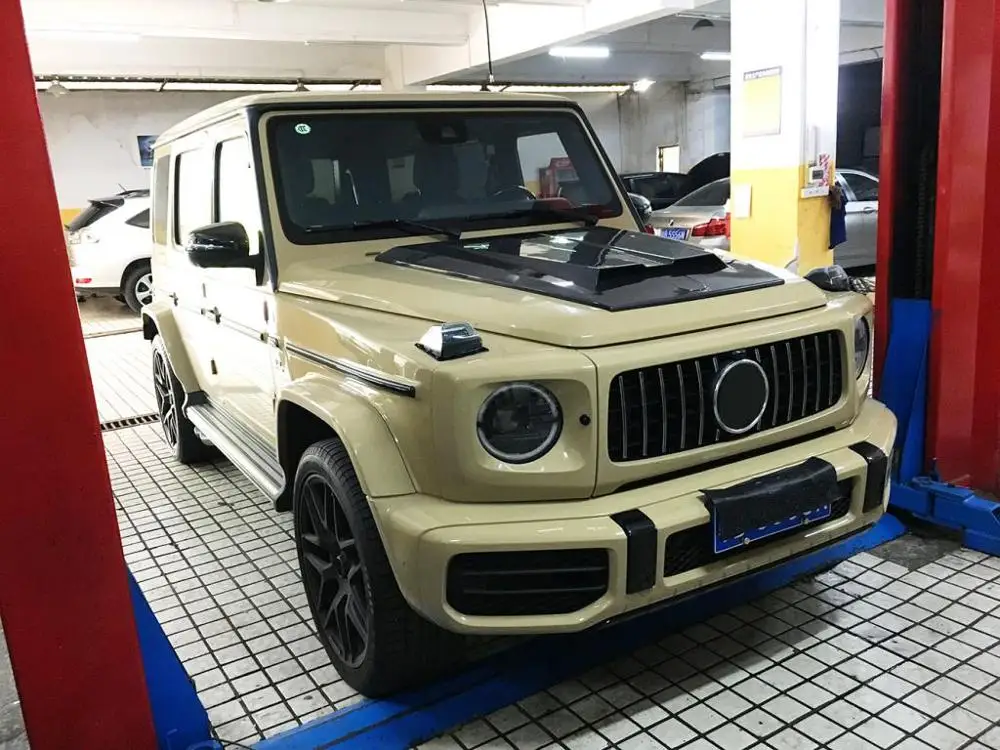 Капот двигателя из углеродного волокна для G class крышка двигателя из углеродного волокна для G class W464 отделка капота двигателя из углеродного волокна