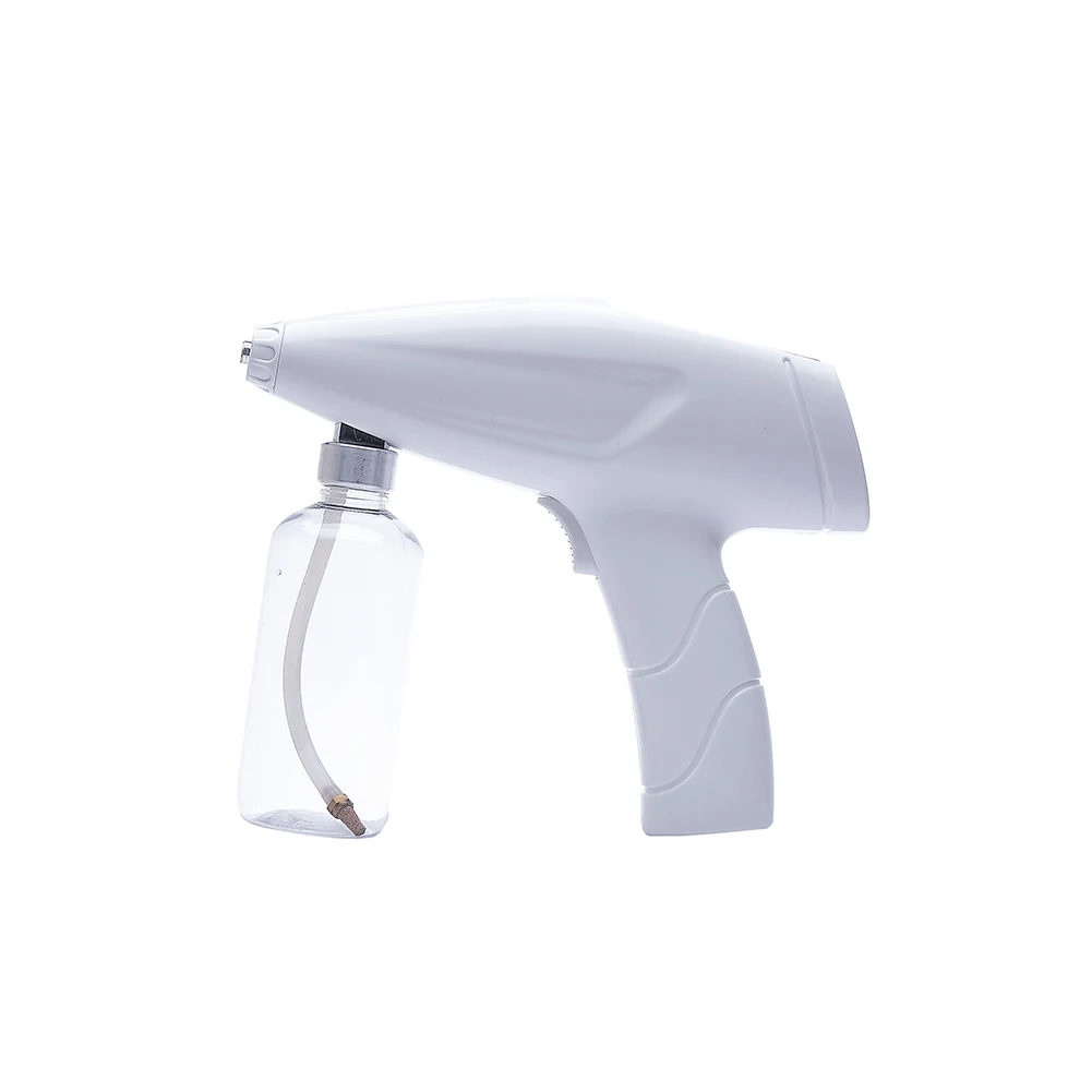 

200ML Wireless Nano Gun Atomizer Handheld Rechargeable Blue LED Atomizing Spray Machine Nano Steam Sprayer Disinfectant Mist gun