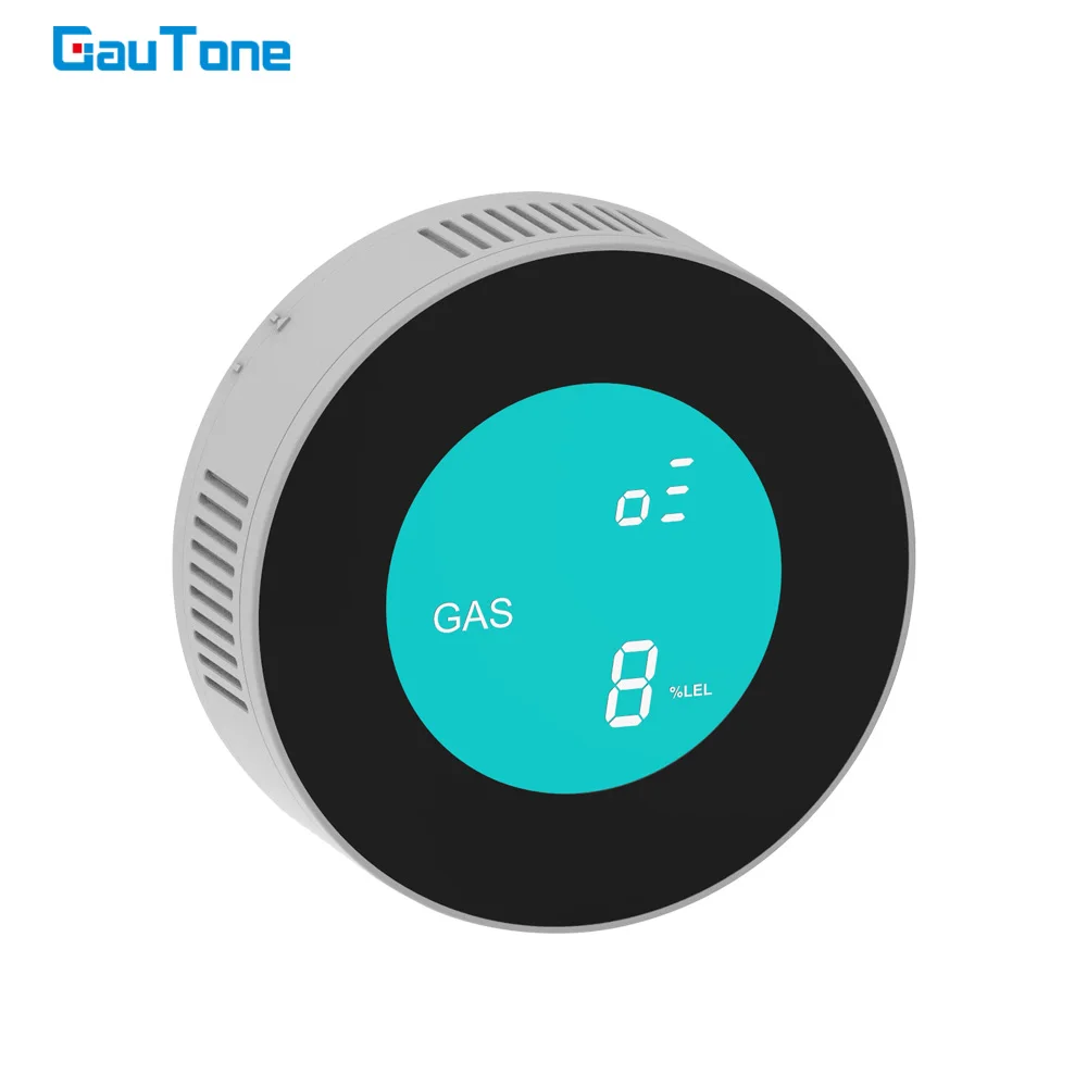 GauTone PA210R ЖК цифровой газовый датчик детектор утечки горючего природного газа