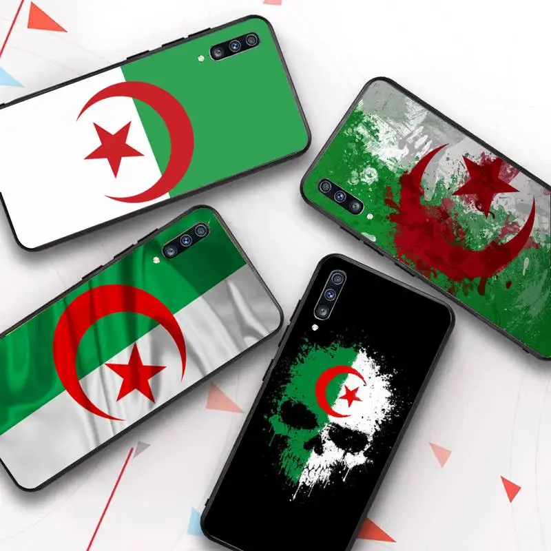 

Algeria Flag Banner Poster Phone Case for Samsung Galaxy A51 30s a71 Soft Silicone Cover for A21s A70 10 A30 Capa