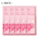 LAIKOU 15 шт. Япония Сакура грязевая маска для лица против морщин ночной уход за кожей темные круги Увлажняющий Антивозрастной уход за кожей