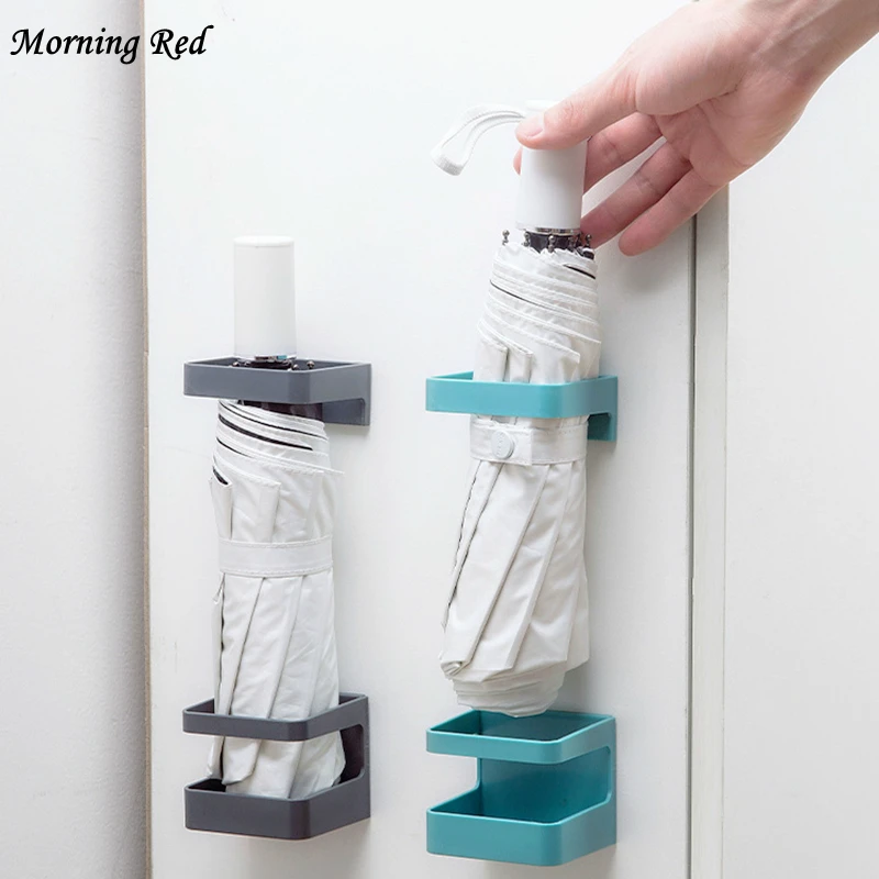 Простая настенная зонтница пластиковая подставка для зонта зонтик с длинной