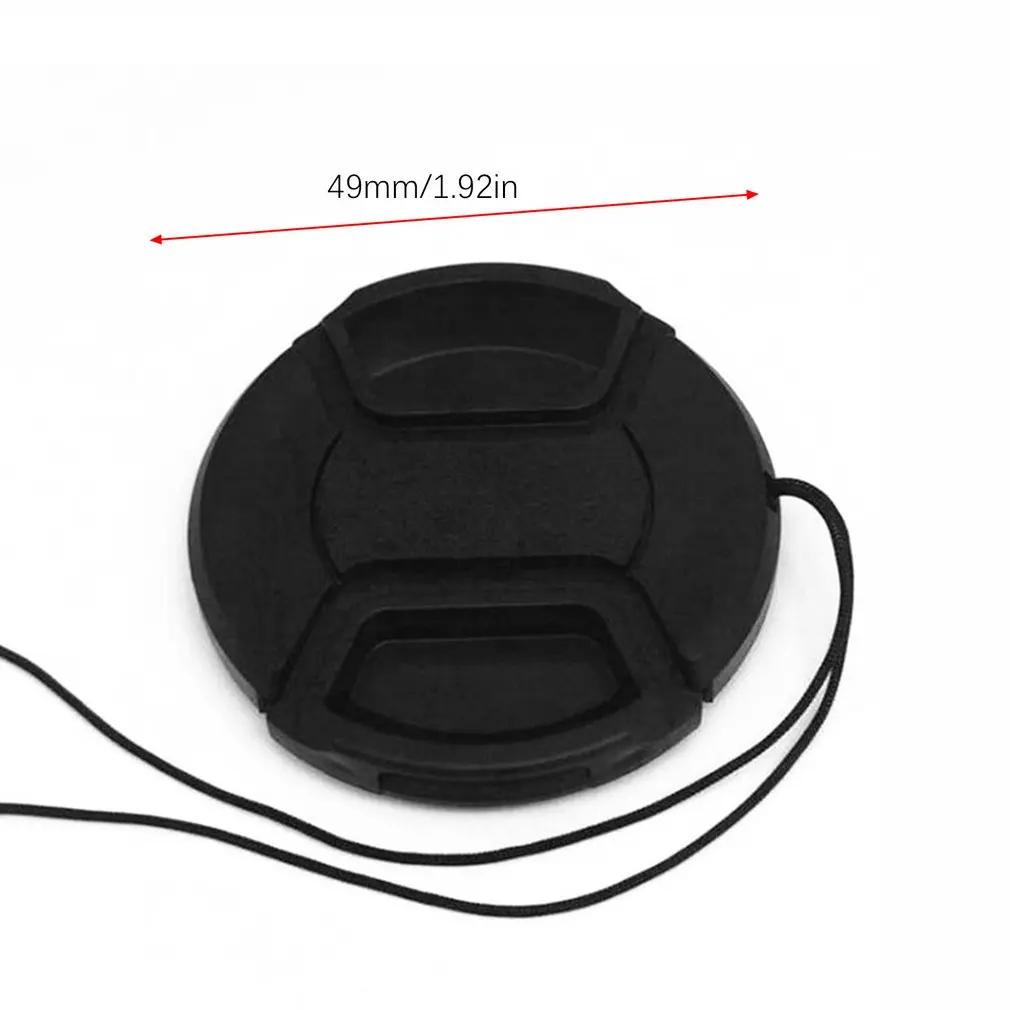 

Professional Protective Lens Cap For Canon/Nikon/Pentax/Sony ABS Dust-proof Camera Lens Protector Cover With Anti-lost Rope