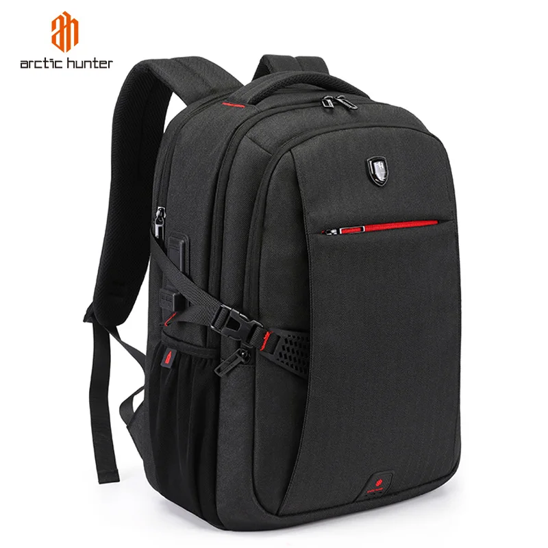 

ARCTIC HUNTER Men Travel USB Charging Laptop Backpack Bag Unisex Multifunction Bags Waterproof Backpacks for Man School Bag Pack