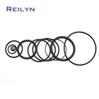 Комплект инструментов CN55, CN70, CN80, CN100, 11 шт., комплект пластиковых уплотнительных колец для пневматического пистолета для ногтей, запасные части для катушки, воздушный гвоздезабивной инструмент, аксессуары