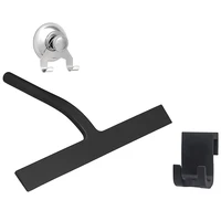 shower squeegee silicone set shower black with stainless steel core shower cubicle squeegee