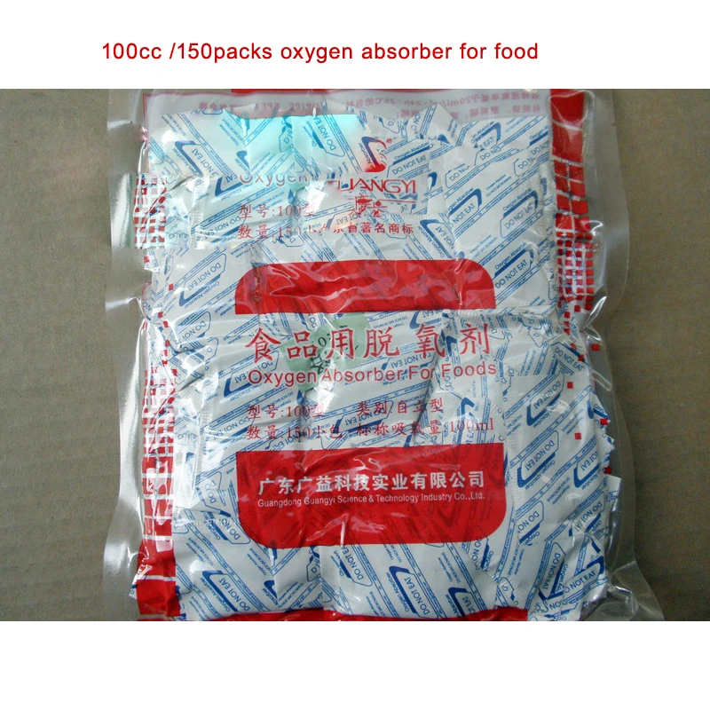 

150 individual pieces Food Grade 100CC Oxygen cO2 Absorbers for Long Term Storage