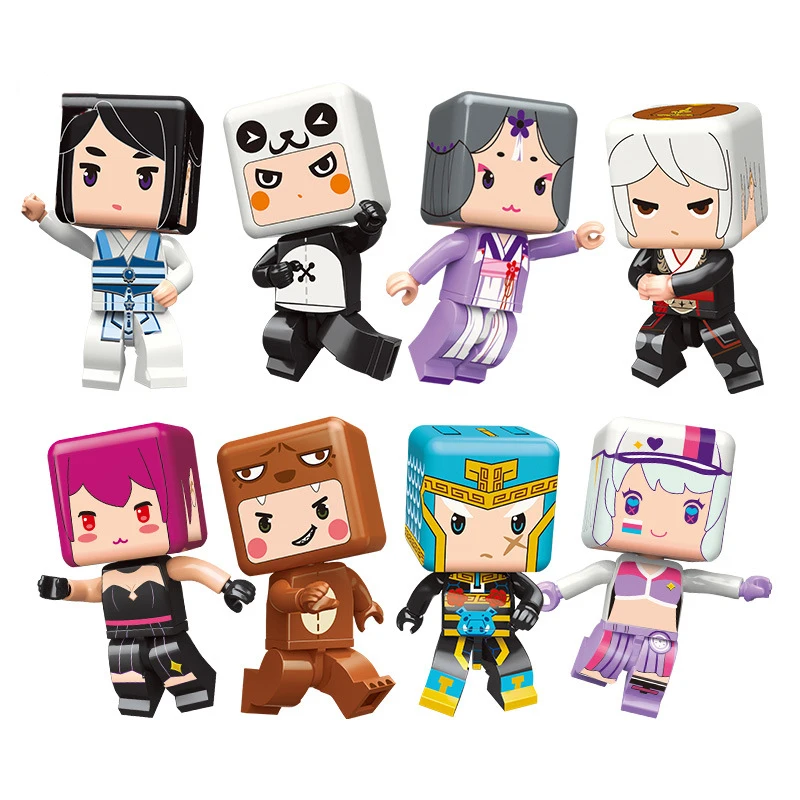 

Building Blocks DIY 3D Mini World Model Particle Puzzle Assembly Toy Set Figure Kids Toys For Boys Girls Gift