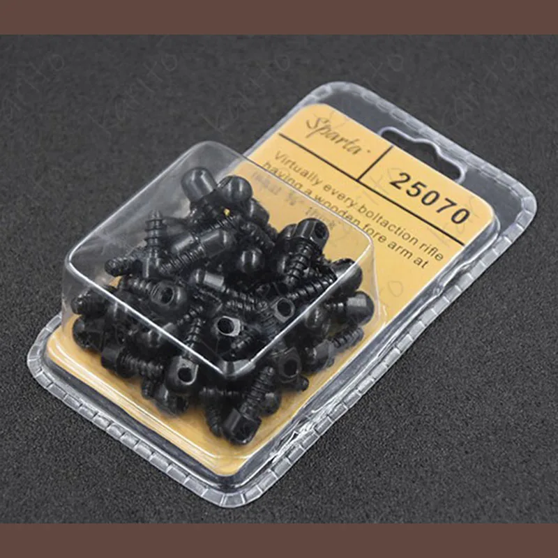 Винты для винтовки ружья строп QD вертлюги стальные деревянные винты 48 шт. 1/2 дюйма