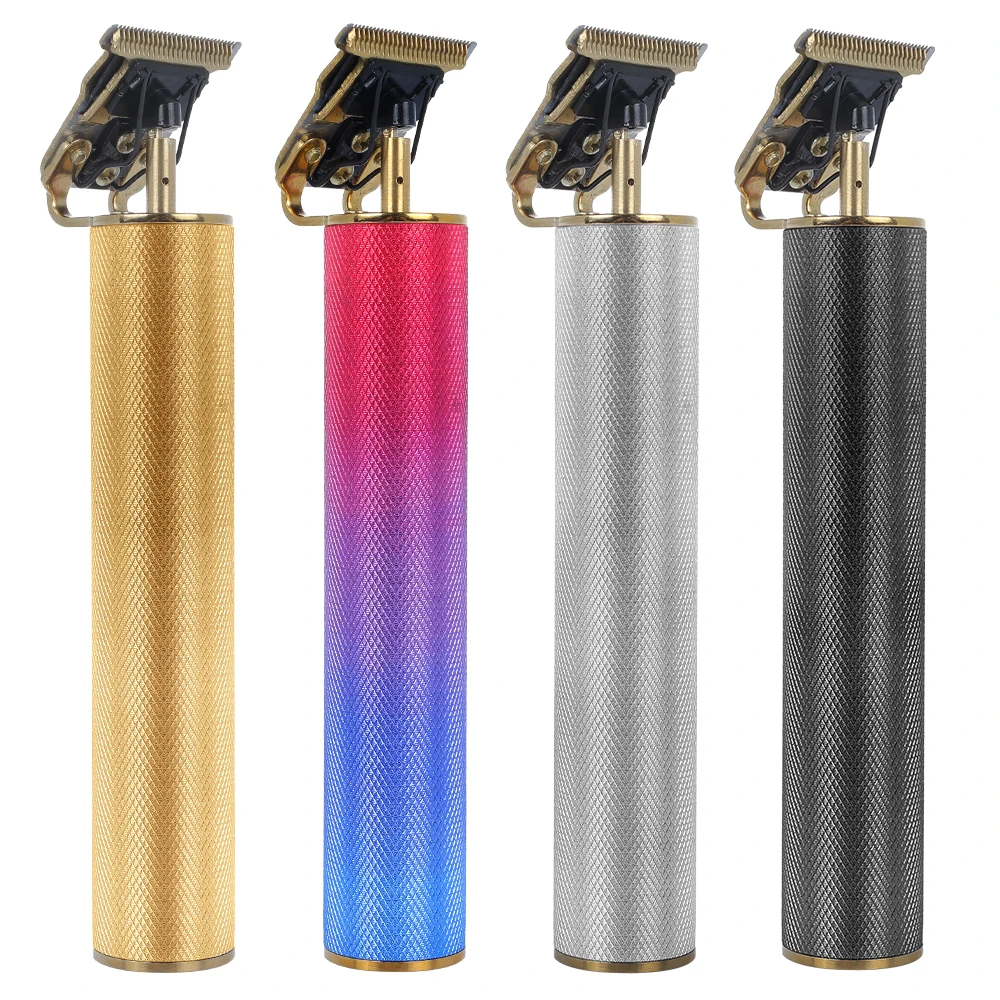 

NEW Potrable T Shape Baldhead Electric Hair Trimmer For Men USD Recharge Hair Clipper Professional Barber Hair Cutting Machine