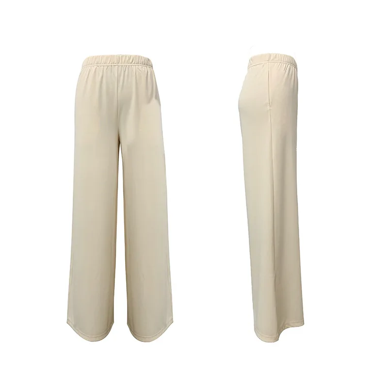 Fashion Saudi Arabia Islamic Female Abaya Dress+Trouser Two-piece Set Solid Color Muslim Clothing Longue Femme Musulman De Mode