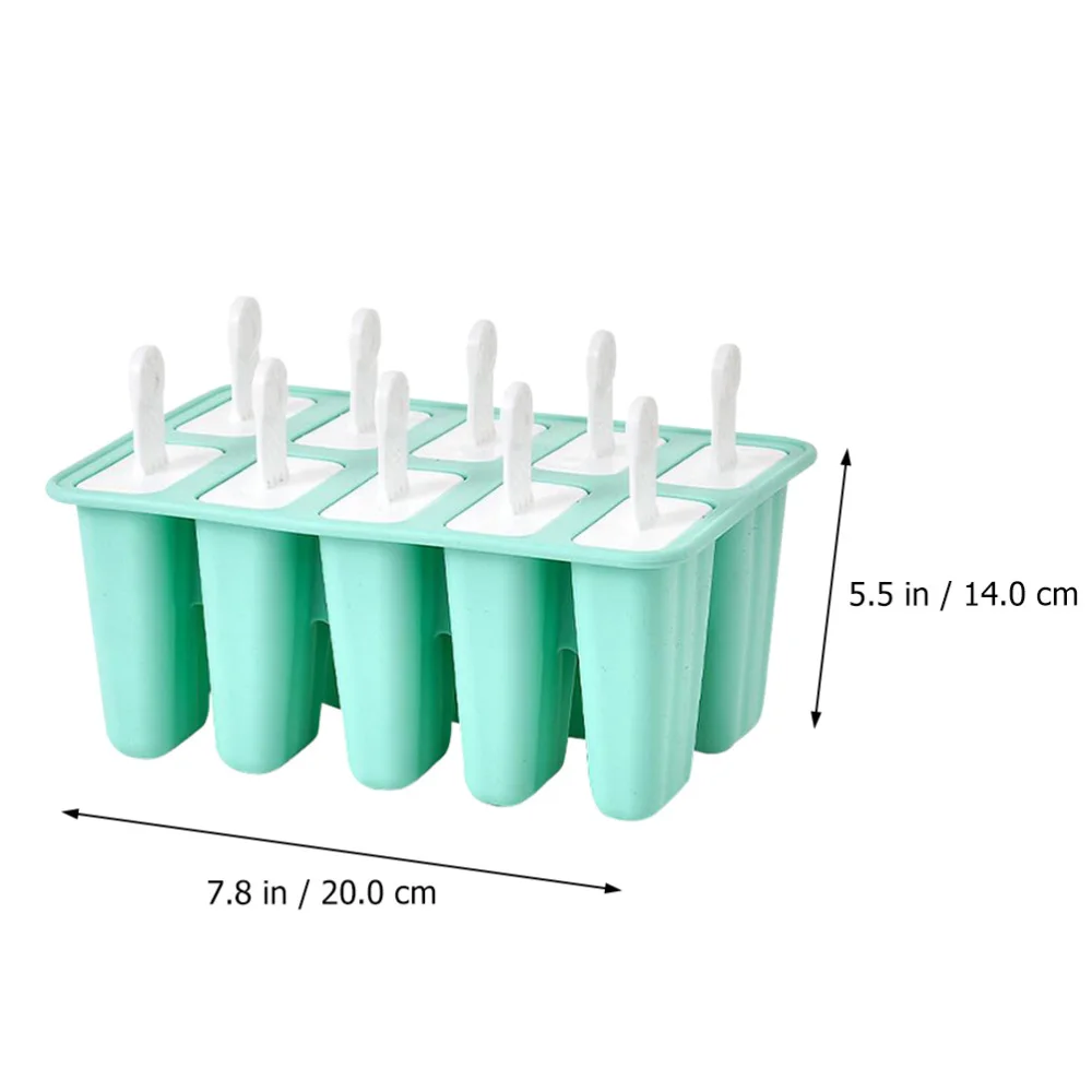 

1Pc Summer Popsicle Mold Creative Ice Mold Useful Ice Cream Making Mold (Green)