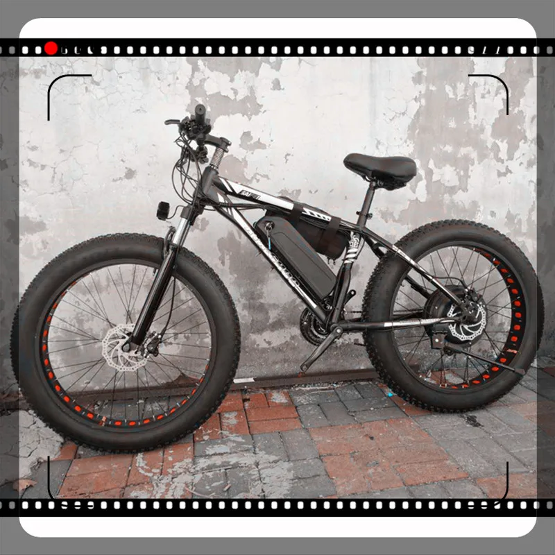 Электровелосипед FAT EBIKE 26 электровелосипед на толстых покрышках снежный