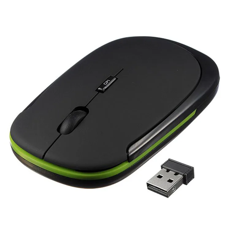 2021 беспроводная мышь для ПК ноутбука 1600 точек/дюйм 2 4G USB ультра тонкий оптическая