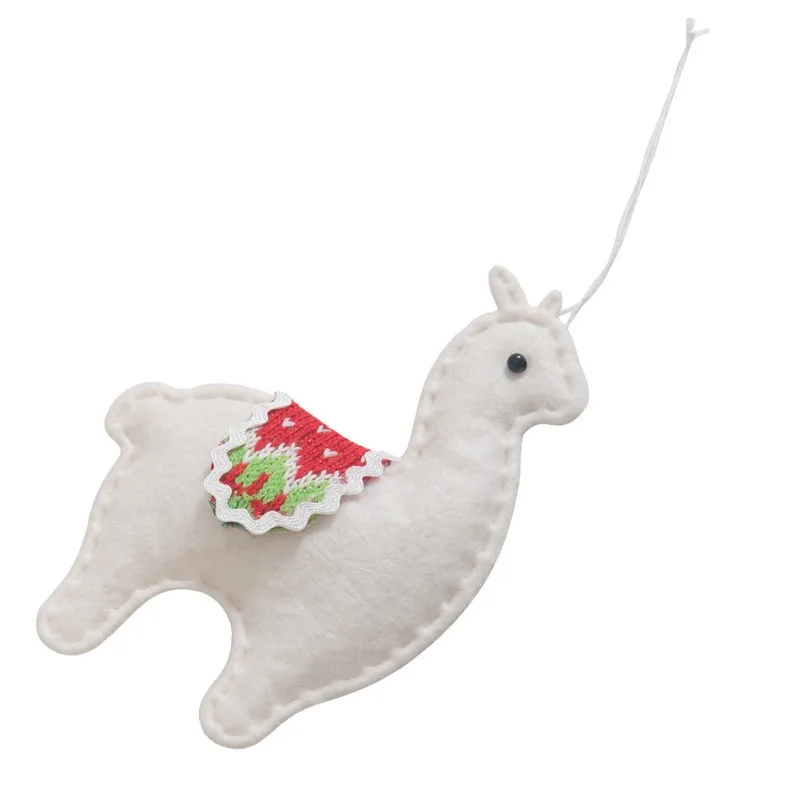 FAROOT 4 шт. Рождественская елка Висячие альпаки украшения Санта домашний Декор