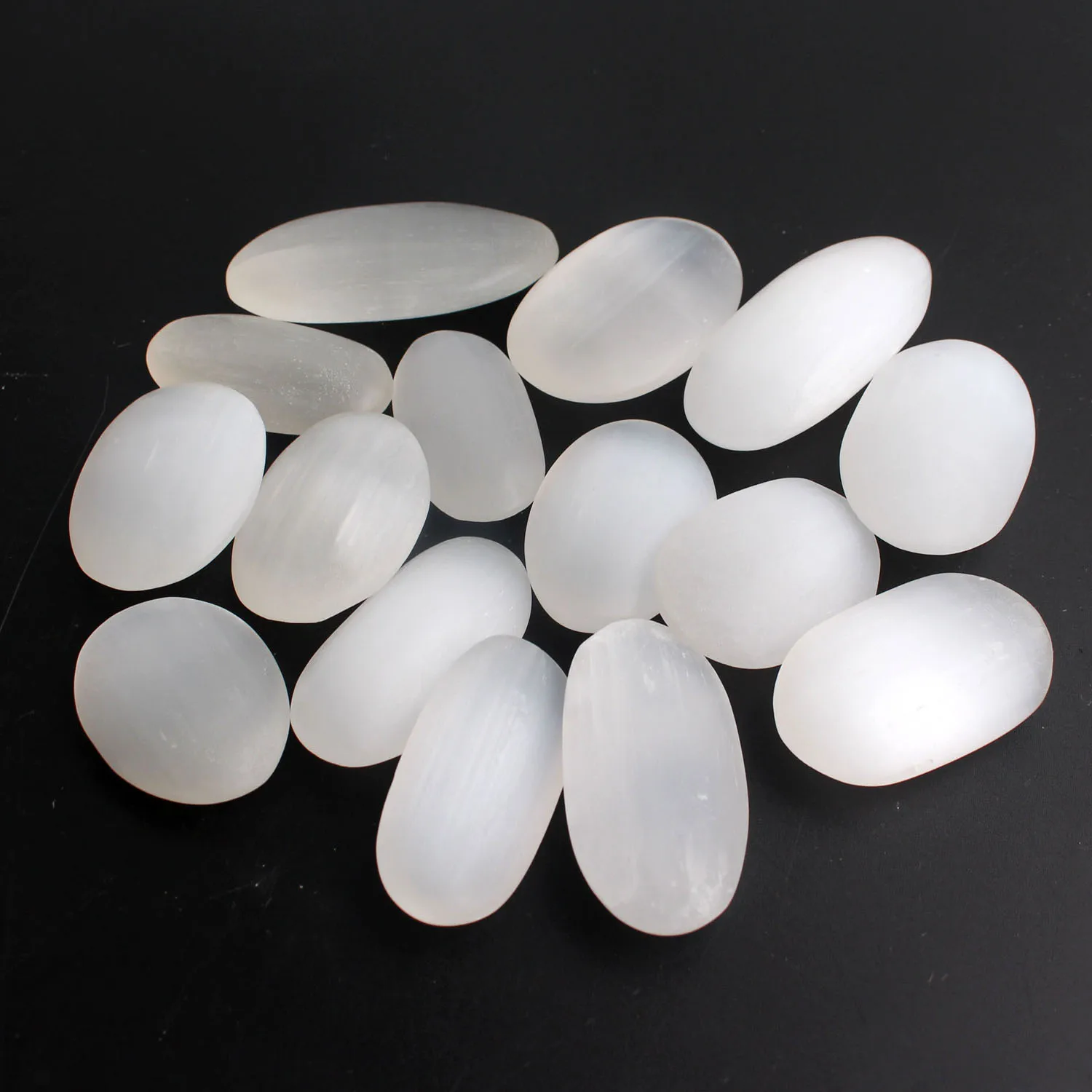 1 шт. прозрачная белая селенит гипсовая ладонь искусственная мощность подарок