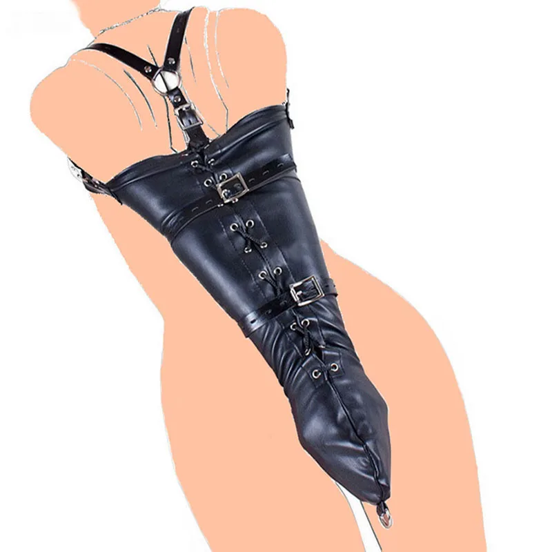 Женский ремень-манжета для тела прямой пиджак с защитой от БДСМ секс-игрушки