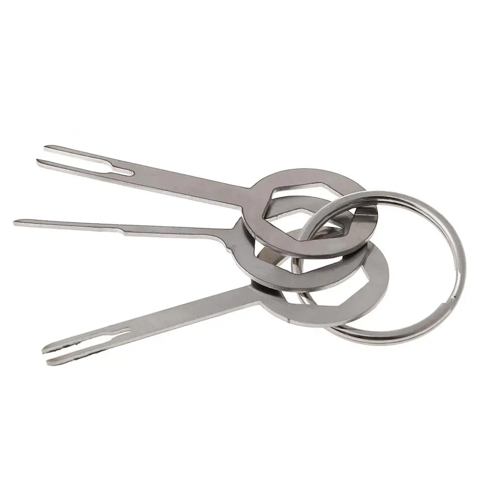 Новинка 3 шт. инструмент для удаления клемм в автомобиль съемник жгутов обжимной