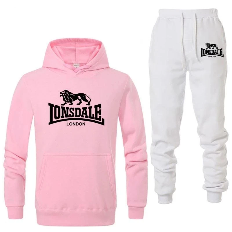 

New Mens Hoodie Suit Brand Sportswear Sweatpants Fall/winter Hooded Pullover