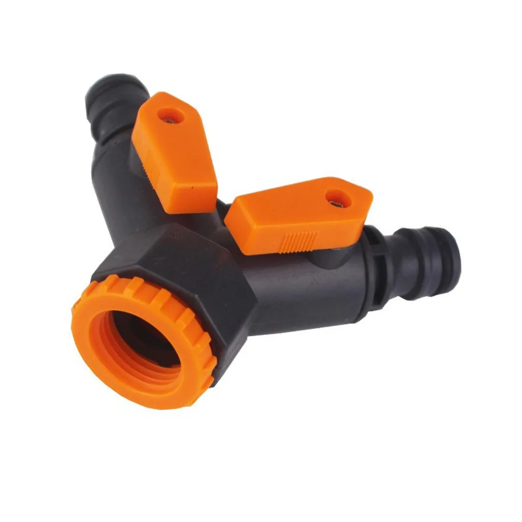 

1 Pcs With 1/2\\\\\\\" To 3/4\\\\\\\"Y-Splitters Female Thread Garden Hoses Pipes Valve Adapter Gardening Balcony