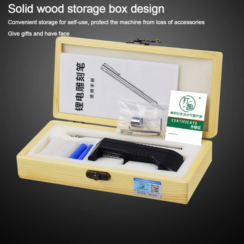 Электрическая гравировальная ручка 3 7 в литиевая батарея 35000 об/мин устройство