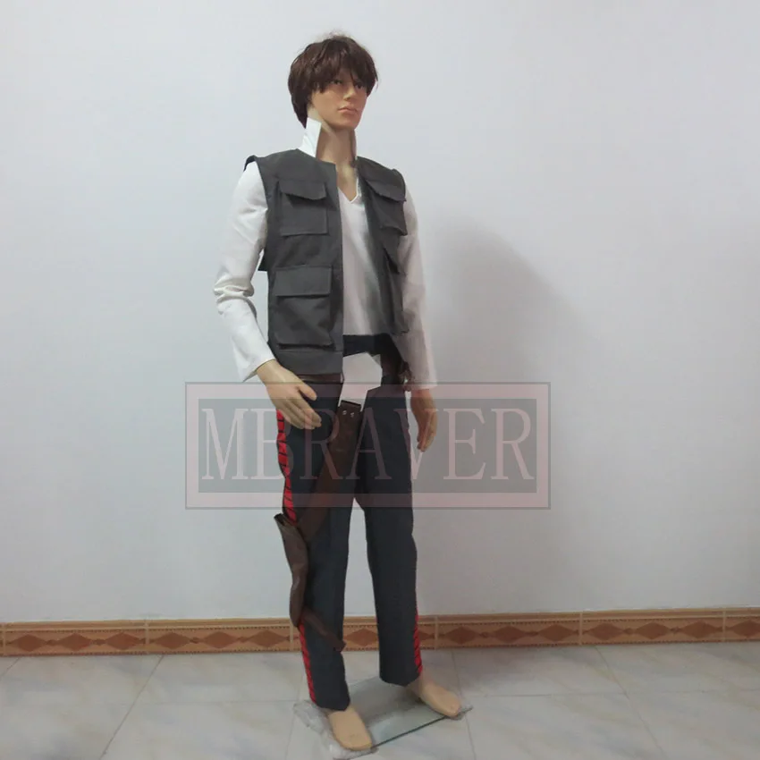 Униформа на Рождество и Хэллоуин The Force Wake the Rebel Alliance General Han Solo костюм для косплея