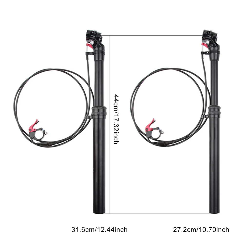 Регулируемый провод управления для горного байкера светодиодный Подседельный