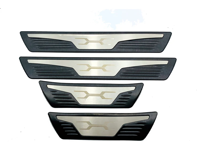 

Door Foot Plate For Toyota Raize A200A/210A 2020 Door Sill Scuff Plate Welcome Pedal Stainless Steel