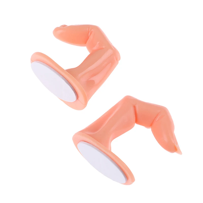 

1/5Pcs Plastic Practice Fake Finger Nail Art Model Finger Tool Adjustable DIY Acrylic UV Gel Manicure Nail Tools For training