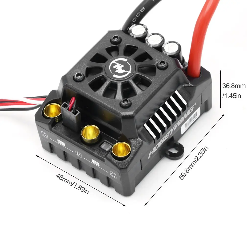 

Hobbywing EZRUN MAX8 V3 1:8 A Водонепроницаемый бесщеточный ESC прочный ESC водонепроницаемый пыленепроницаемый ESC аксессуары