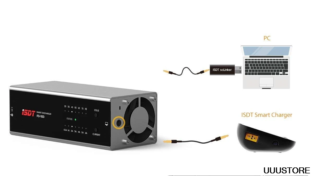 isdt fd 100 80 вт 6a смарт управление dis зар