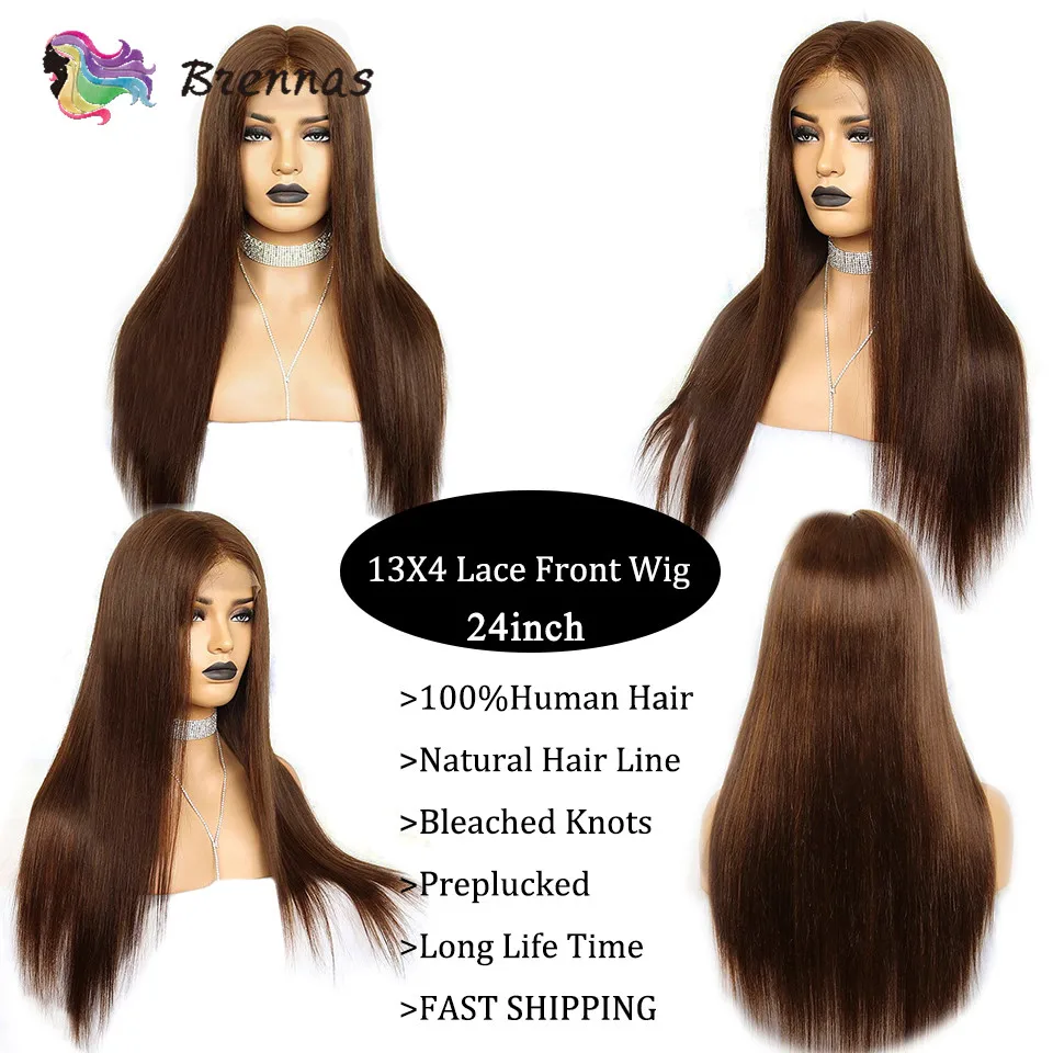 Бразильские прямые парики из натуральных волос на кружеве# 1B предварительно сорванный бесклеевой парик отбеленные узлы Волосы remy парик для черных женщин