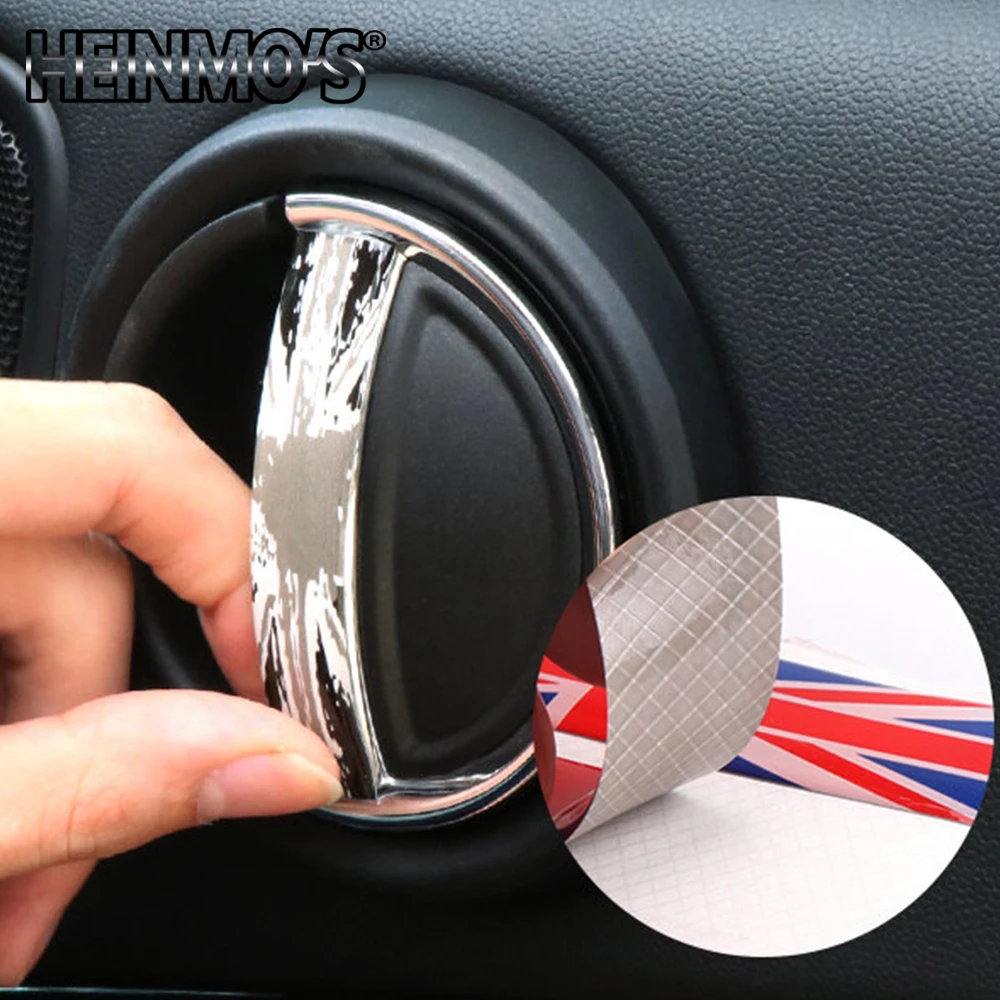 For Mini Cooper F54 F55 F56 F57 F60 Car Inner Pull Door Handle Sticker Decoration Styling JCW Countryman Clubman | Автомобили и