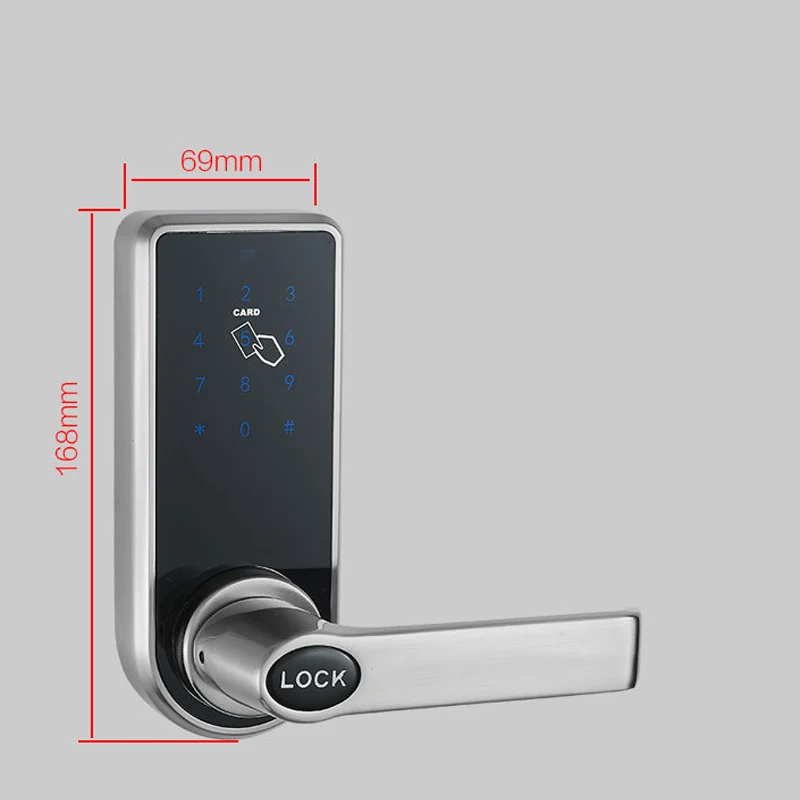 

Digital Electronic Hotel Door Lock Password RFID Key for Office School Home Store Rarelock ZS39 aa