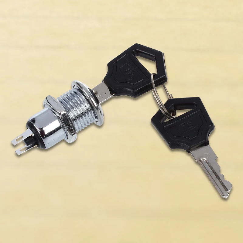 Промо акция! ВКЛ. Выкл. Два терминала кнопочный переключатель w ключи|Выключатели|