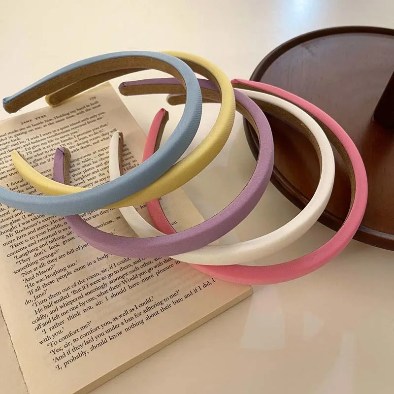 

Oaoleer Fashion Solid Color Headbands for Women Wide Bezel Hairbands Hair Hoop Girls Sponge Hairband Hair Accessories