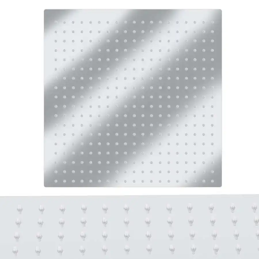 

16'' x16'' Square Stainless Steel Top Rainfall Shower Head Bathroom Sprayer head shower
