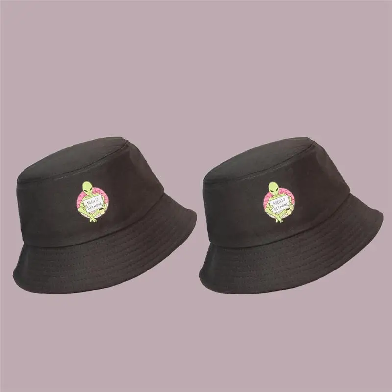 

2021 new style Cotton personality pattern Bucket Hat Fisherman Hat outdoor travel hat Sun Cap Hats for Men and Women 297