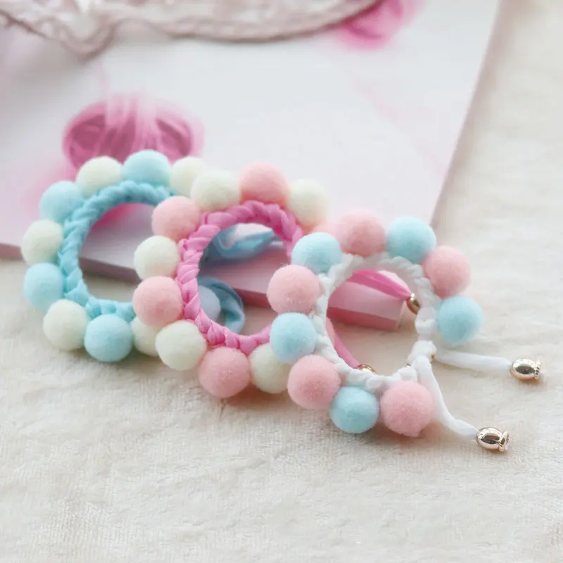 

Cat Dog Collar Neck Ring Scarf Cat Colorful Plush Balls Collar Dog Neck Ring Strap Pet Photography Accessories Cute Cat Collars