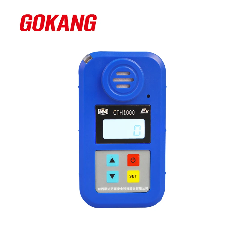

Датчик угарного газа GOKANG CTH1000, взрывозащищенный анализатор газа, с зарядкой от USB алкотестер r134a фреон газоанализатор