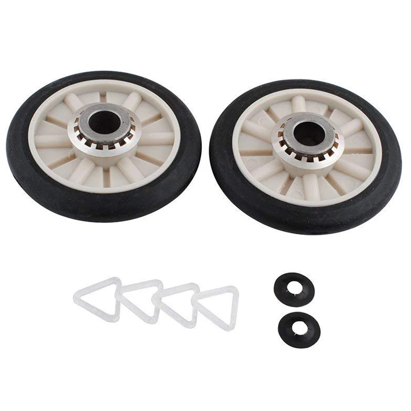 

2PCS 349241T Dryer Drum Roller Kit for Whirlpool Kenmore Sears