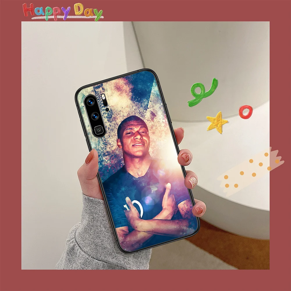 

Kylian Mbapp football Phone Case For HUAWEI P 9 10 20 30 40 Lite smart Pro Z 2019 Nova 5T 6 7 i black Bumper Trend Hoesjes Soft