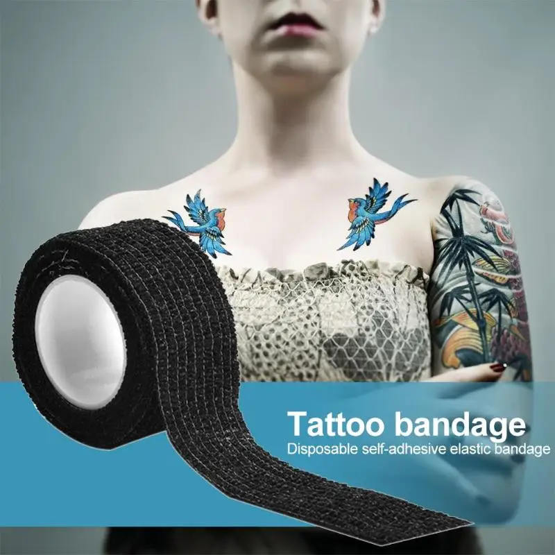 Самоклеящаяся эластичная лента для тату-машинки 2 м | Красота и здоровье