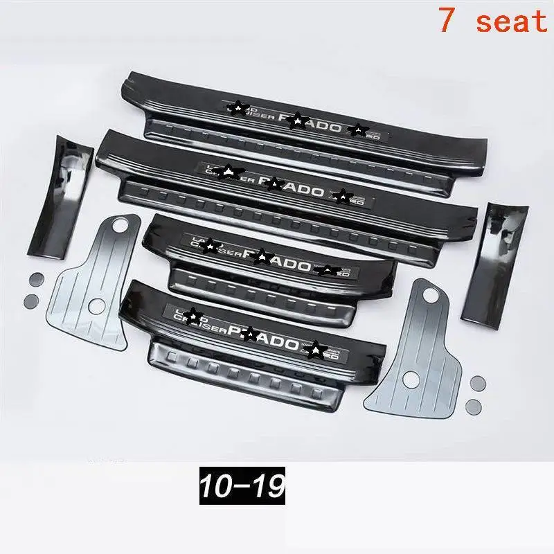 Car Decorative Automovil Foot Pedal Wing Mirror Exterior Decoration Accessory 10 11 12 13 14 15 16 17 18 19 FOR Toyota Prado | Автомобили