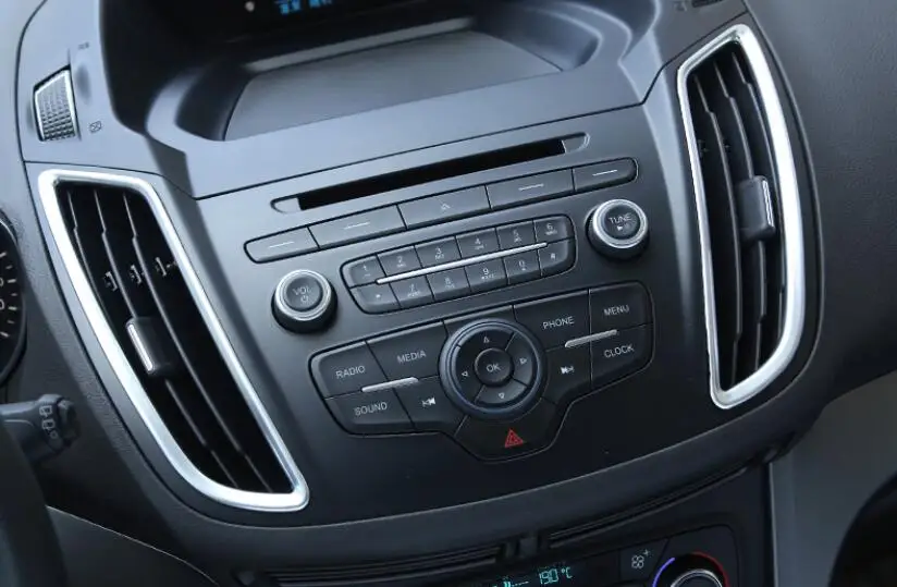 Вентиляционное отверстие с покрытием из АБС-пластика для Ford Kuga 2013 14 15 16 17 2018 |