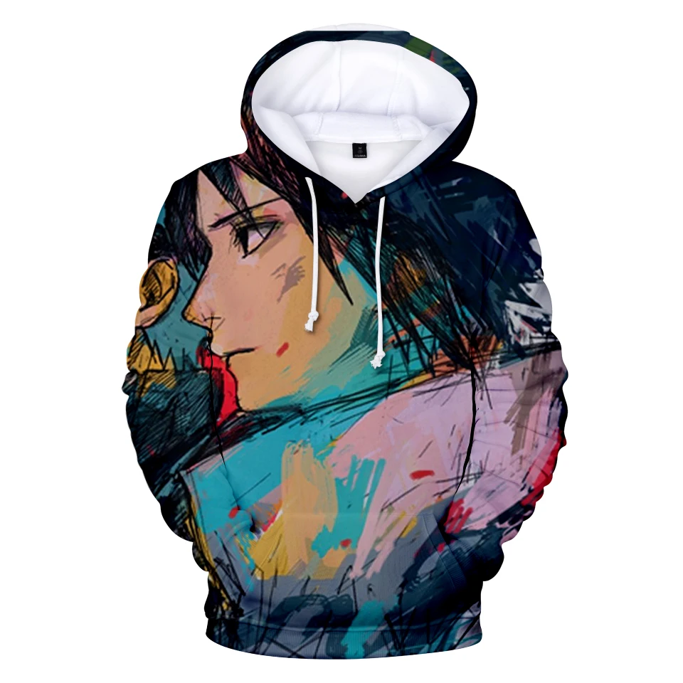 

2021 spring and autumn men's and women's hoodie 3d printing Japanese anime men's and women's pullover sweater fashion street