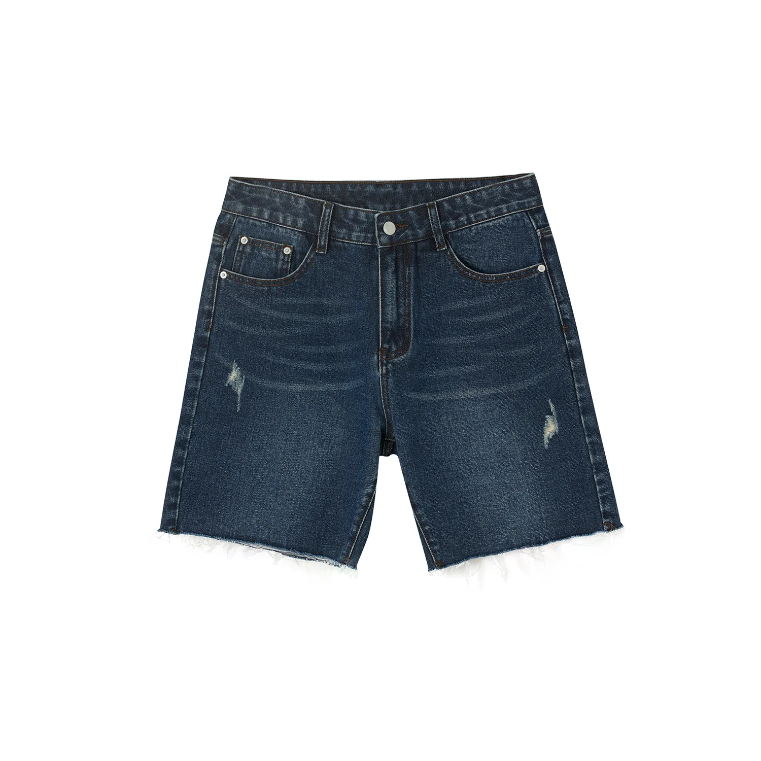 

MTL | 2021 summer new leisure Korean fashion loose straight versatile jeans Capris men's wear